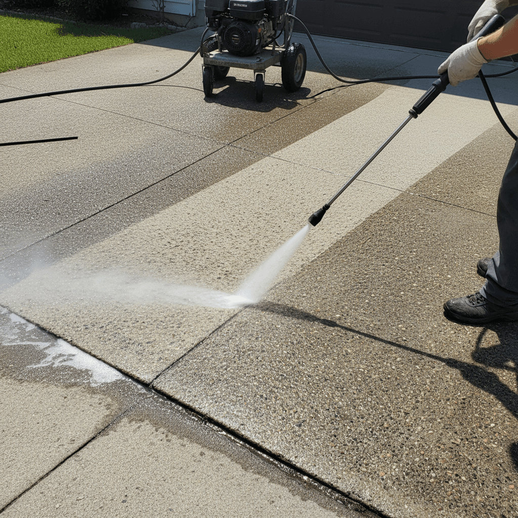 Power washing