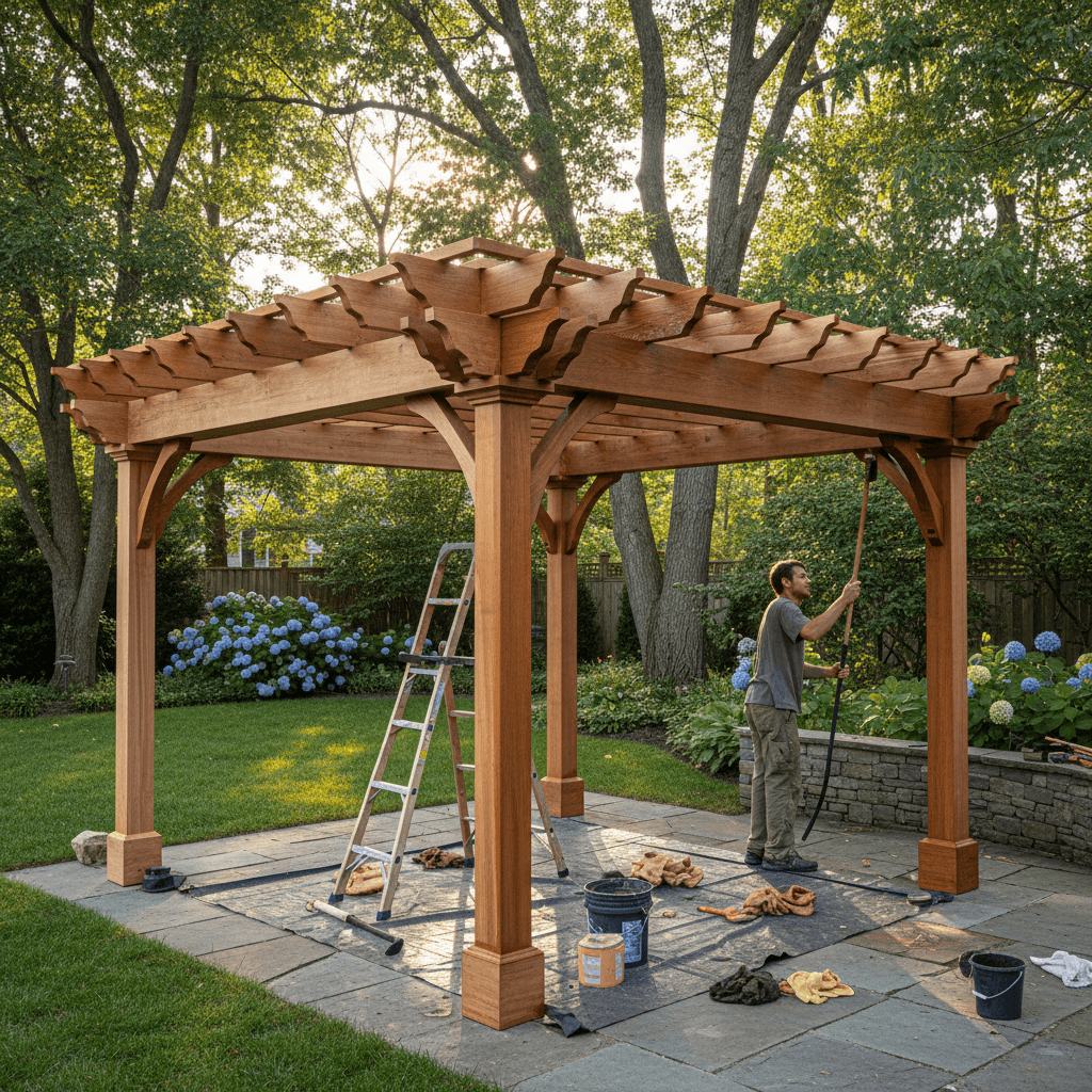 Pergolas and gazebos