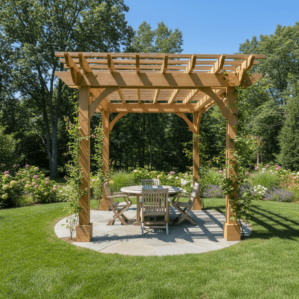 Pergola and gazebo restoration
