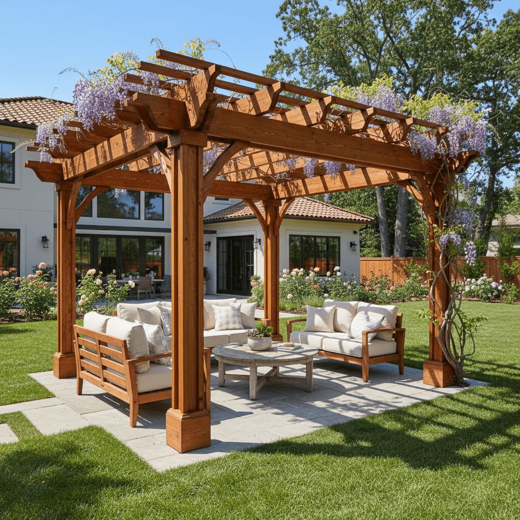Pergola and gazebo restoration