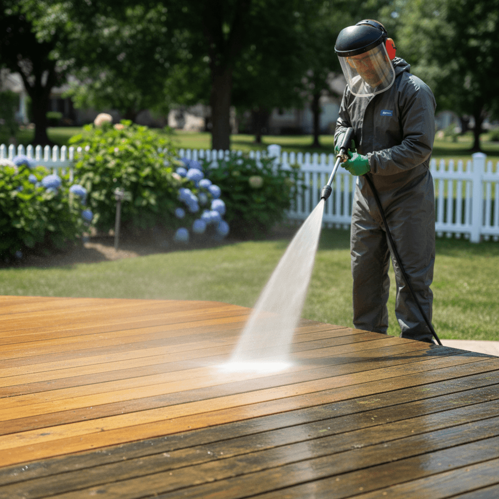 Power washing