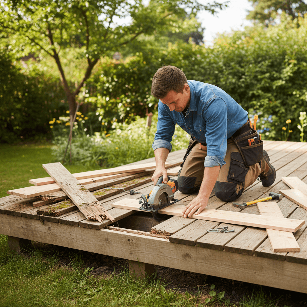 Wood repair and maintenance