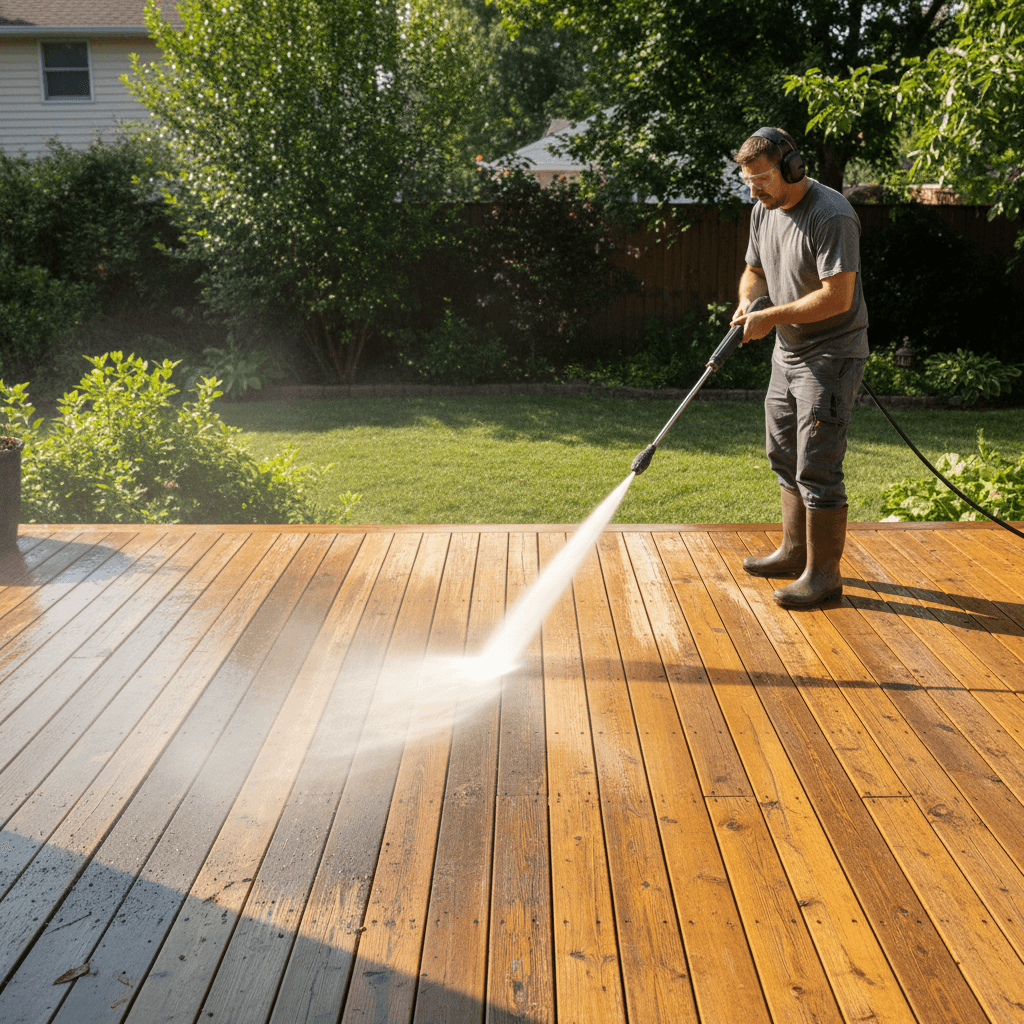 Power washing
